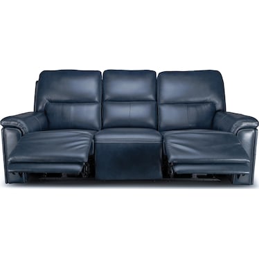 ECHO LEATHER POWER RECLINING SOFA BY MOTOMOTION