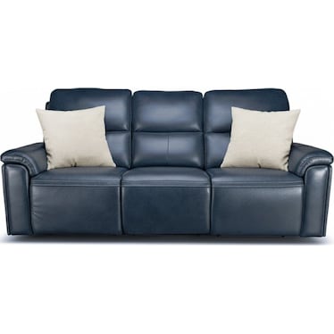 ECHO LEATHER POWER RECLINING SOFA BY MOTOMOTION