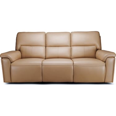 ECHO LEATHER POWER RECLINING SOFA BY MOTOMOTION
