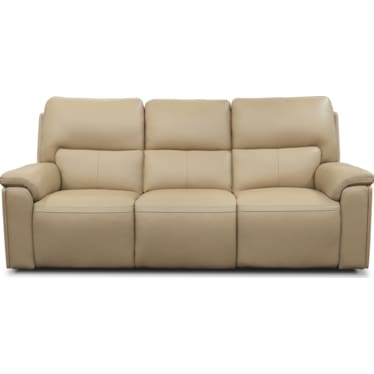 ECHO LEATHER POWER RECLINING SOFA BY MOTOMOTION
