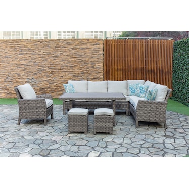 EDEN 5-PC OUTDOOR DINING SET