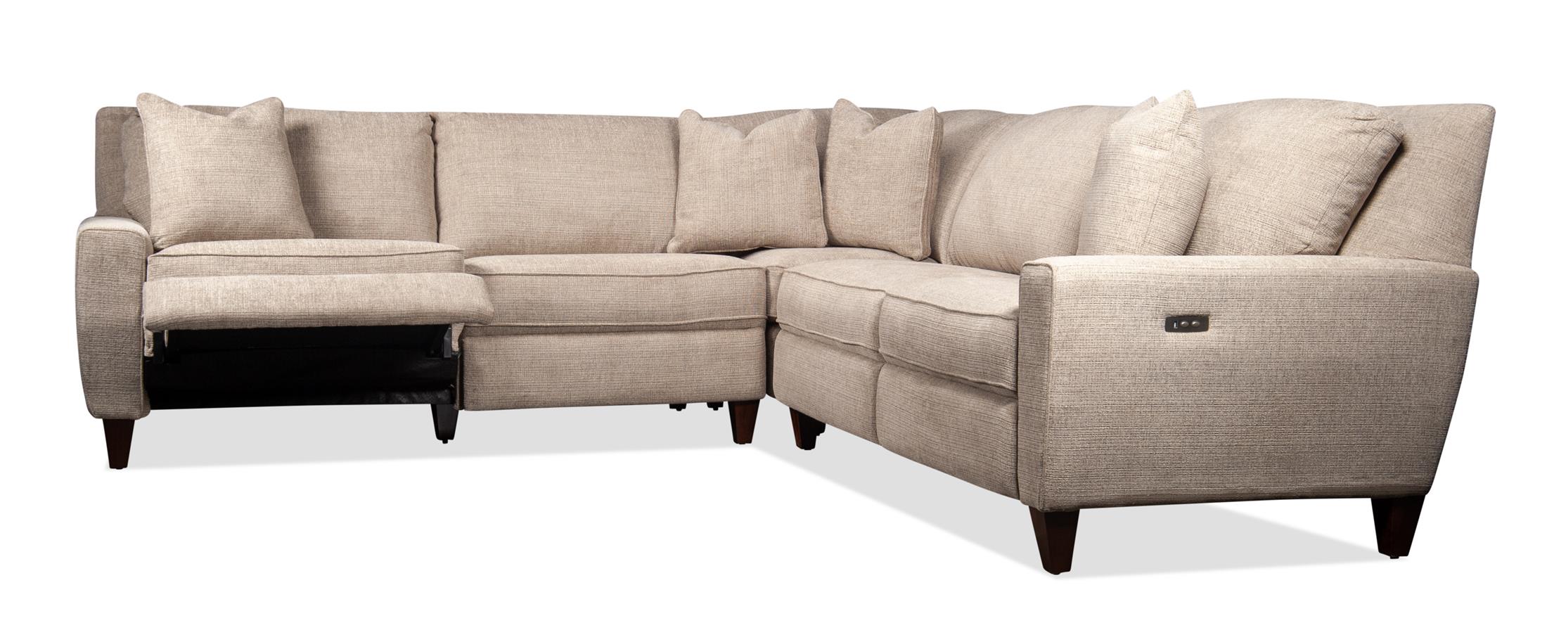 CowParde ムーヨークセレブレーション(大) EDIE 3-PIECE POWER SECTIONAL BY LA-Z-BOY | Morris