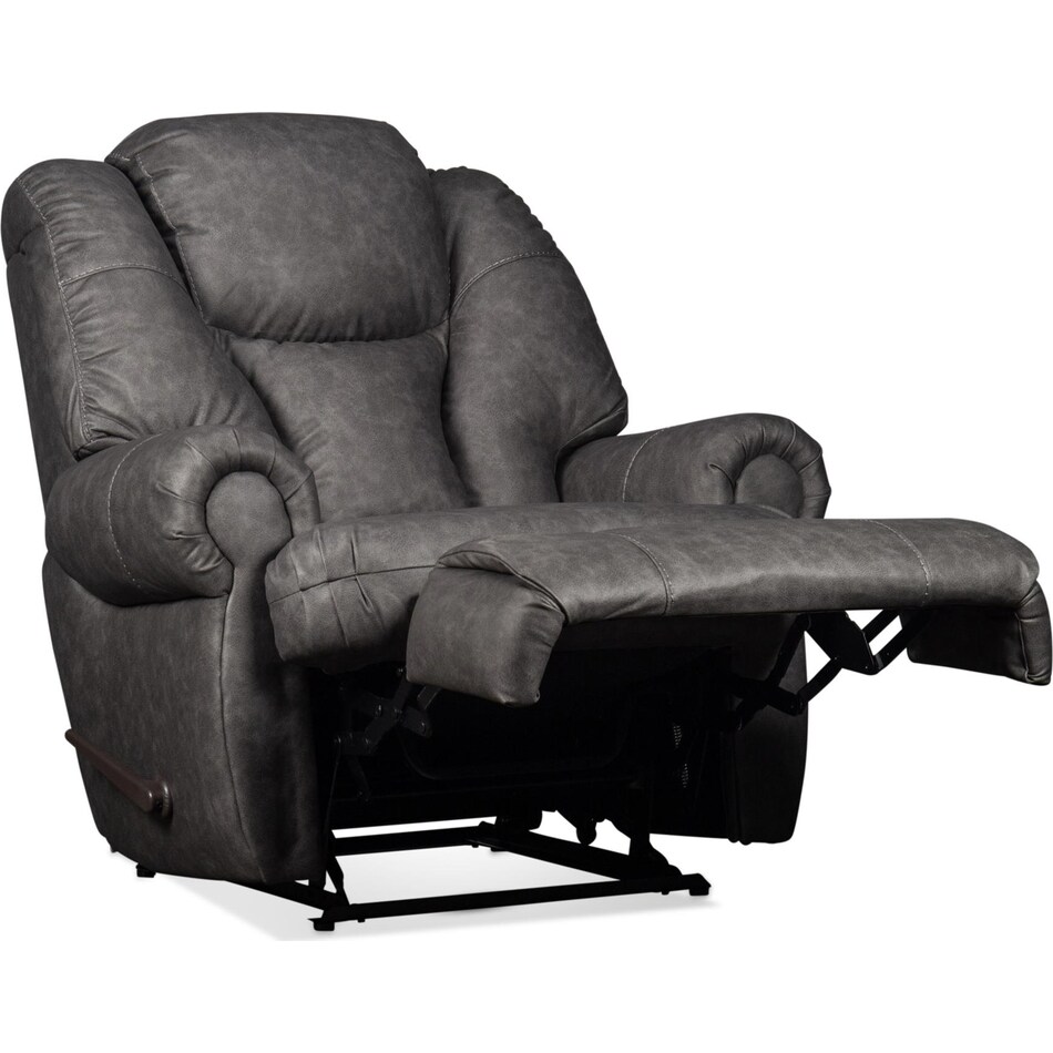 edmund steel rocker recliner   
