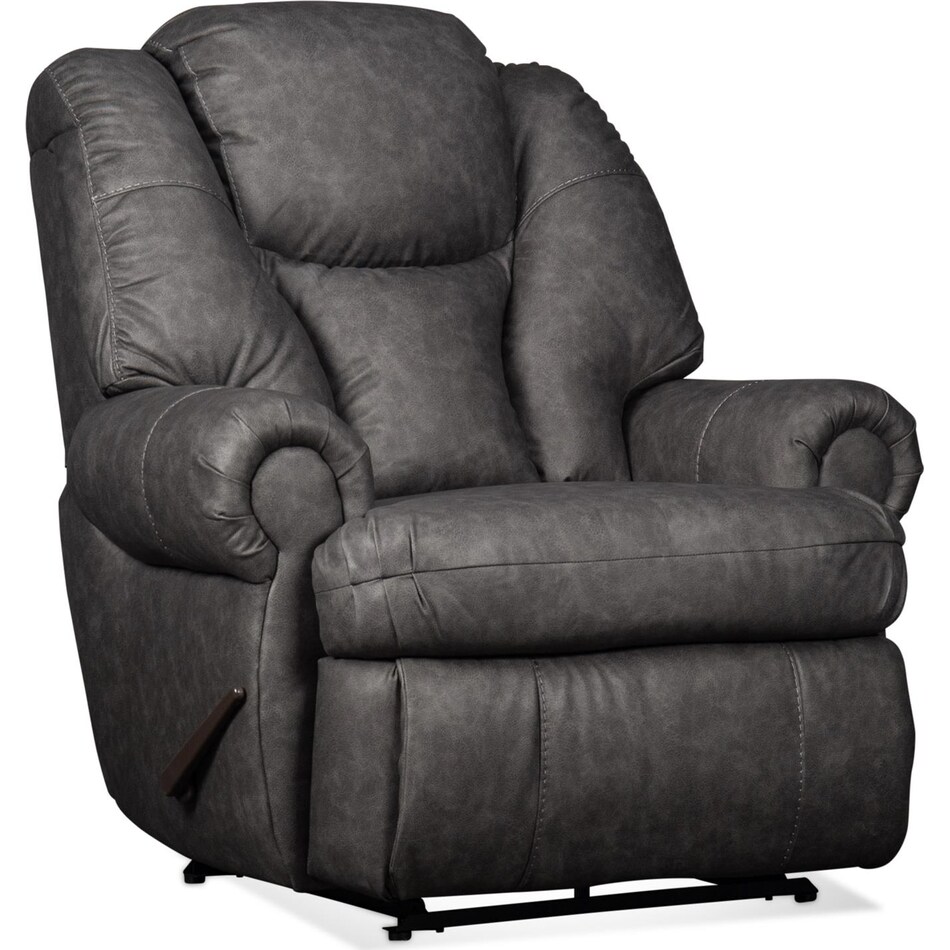 edmund steel rocker recliner   