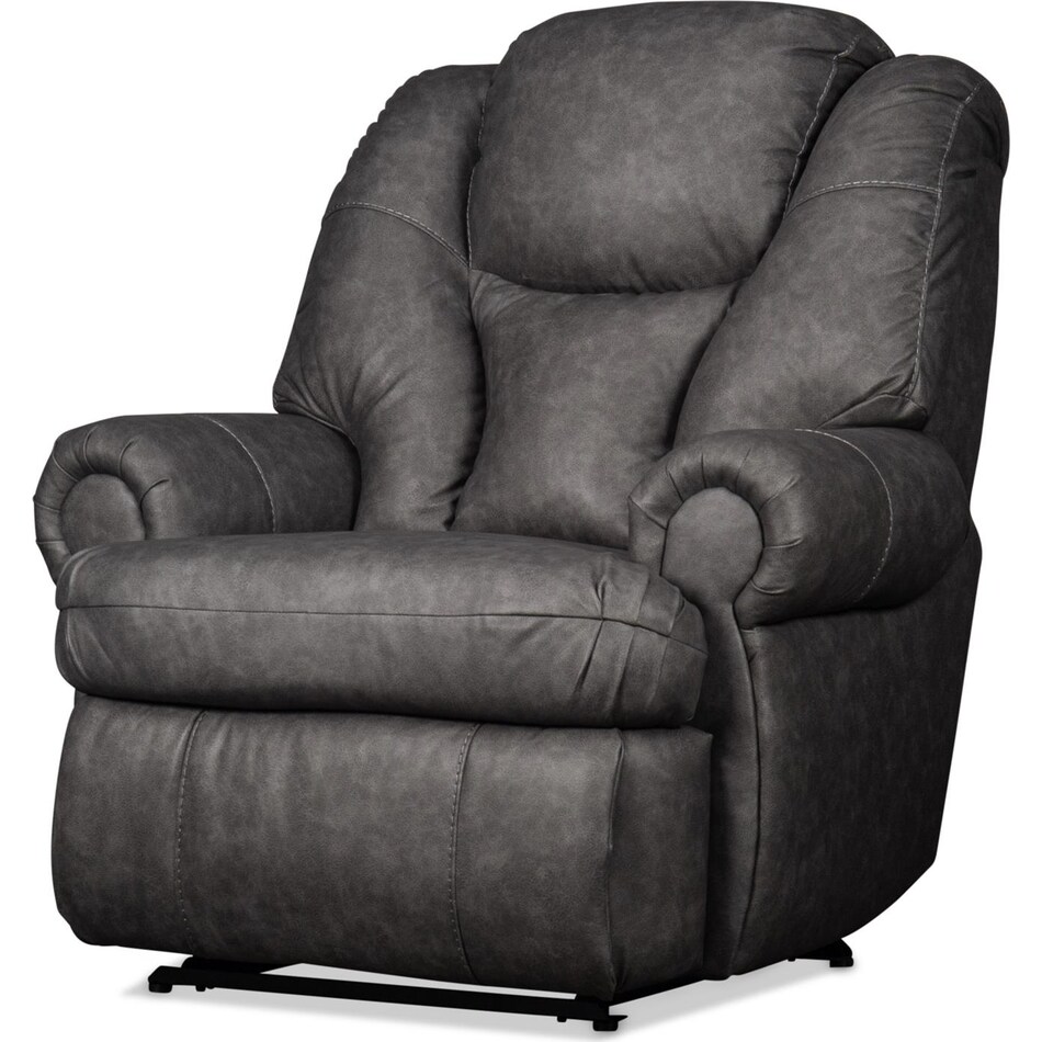 edmund steel rocker recliner   