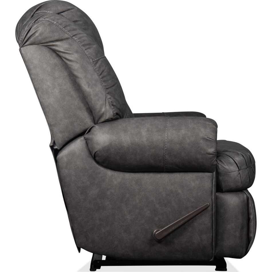 edmund steel rocker recliner   