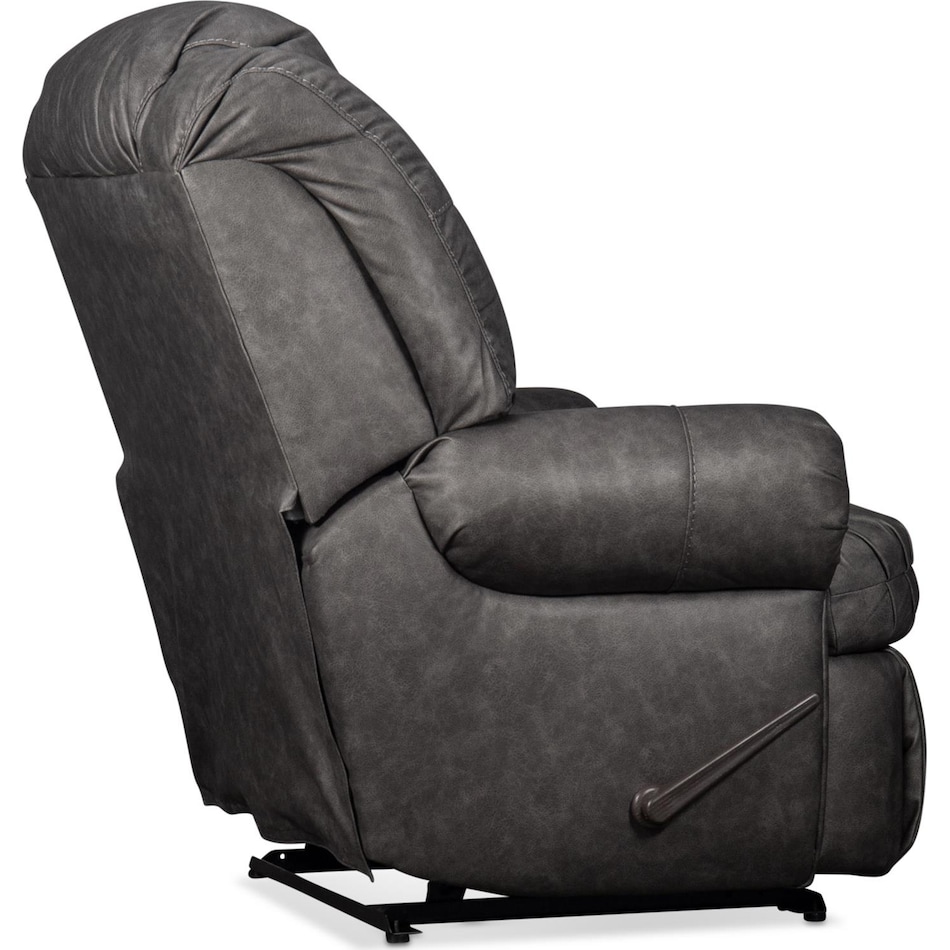 edmund steel rocker recliner   