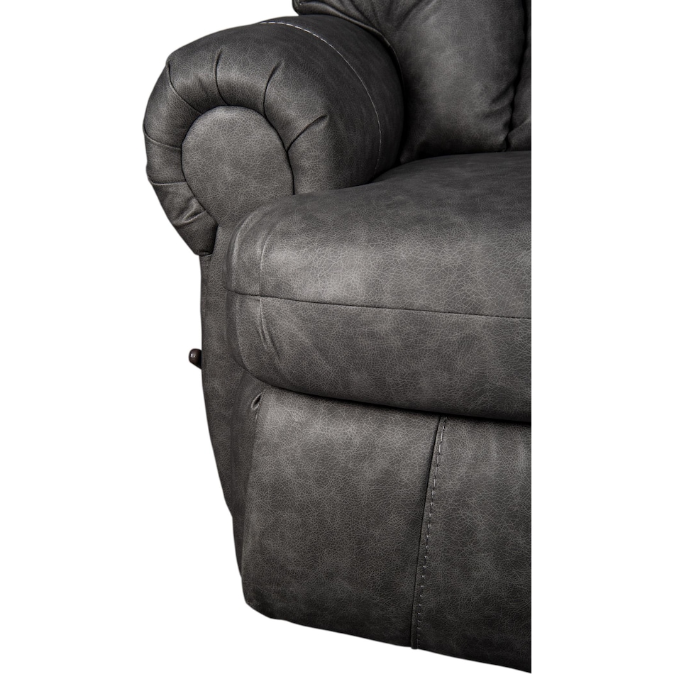 edmund steel rocker recliner   