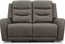 edson brown power reclining loveseat   