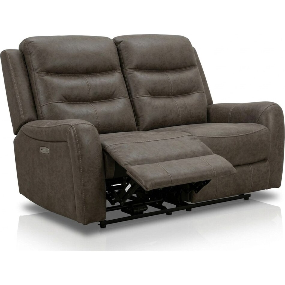 edson brown power reclining loveseat   