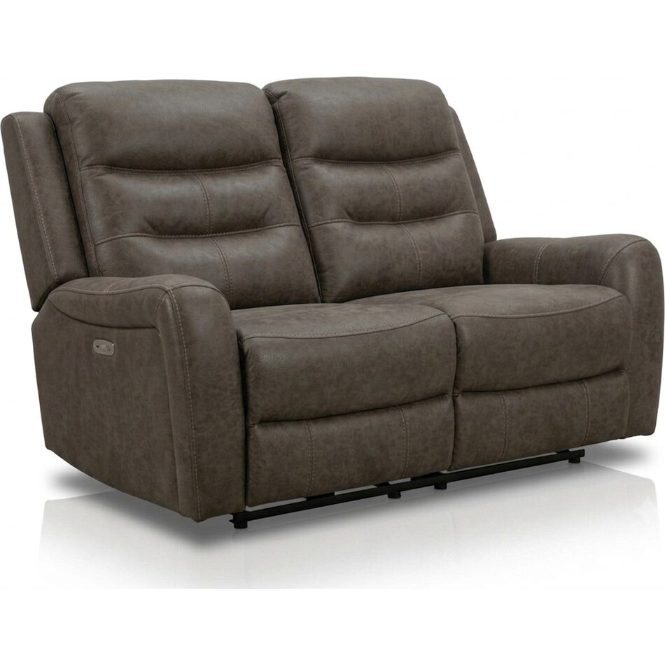 edson brown power reclining loveseat   