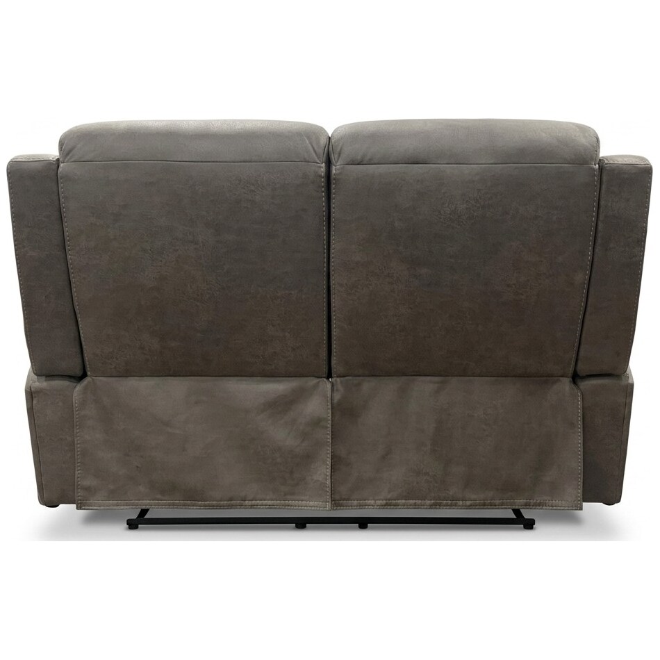 edson brown power reclining loveseat   