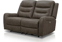 edson brown power reclining loveseat   