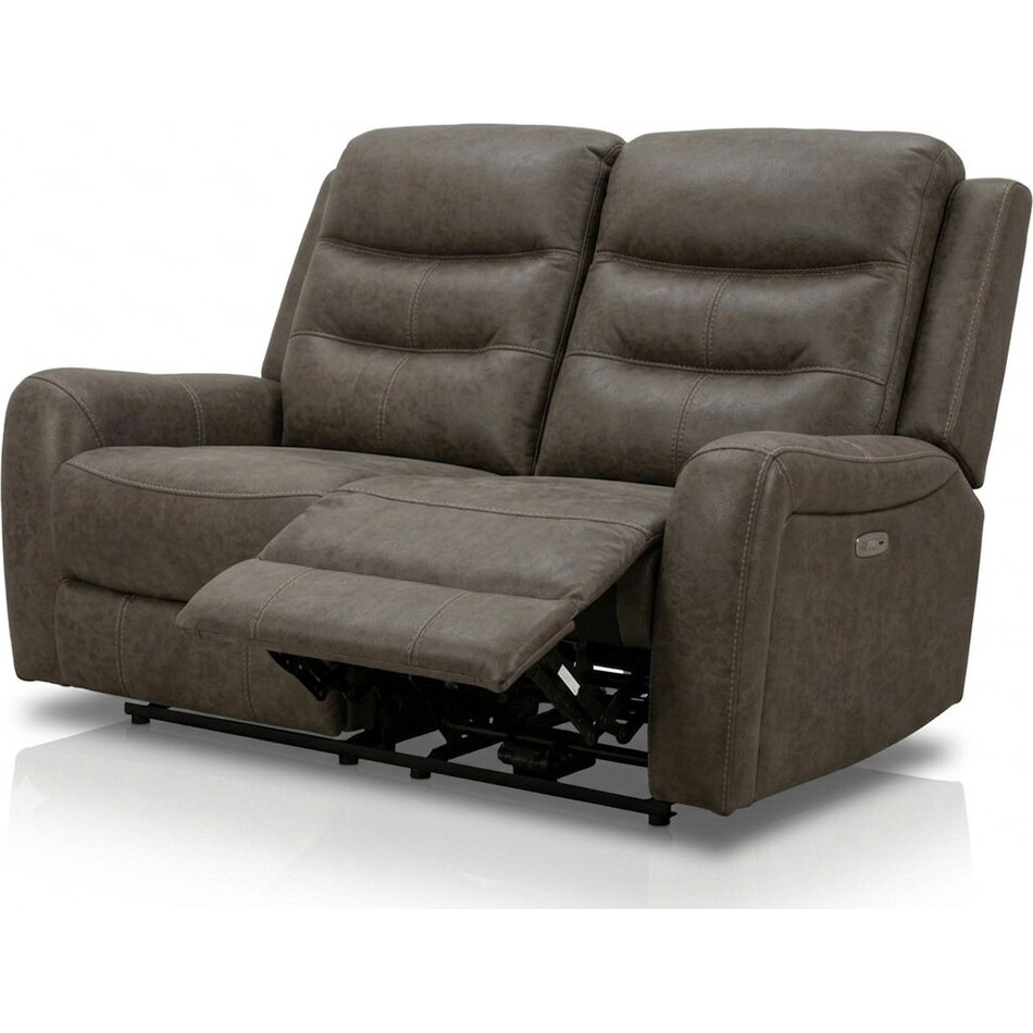 edson brown power reclining loveseat   