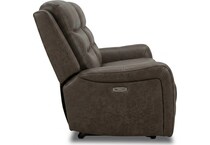 edson brown power reclining loveseat   