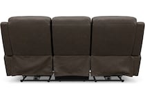 edson brown power reclining sofa   