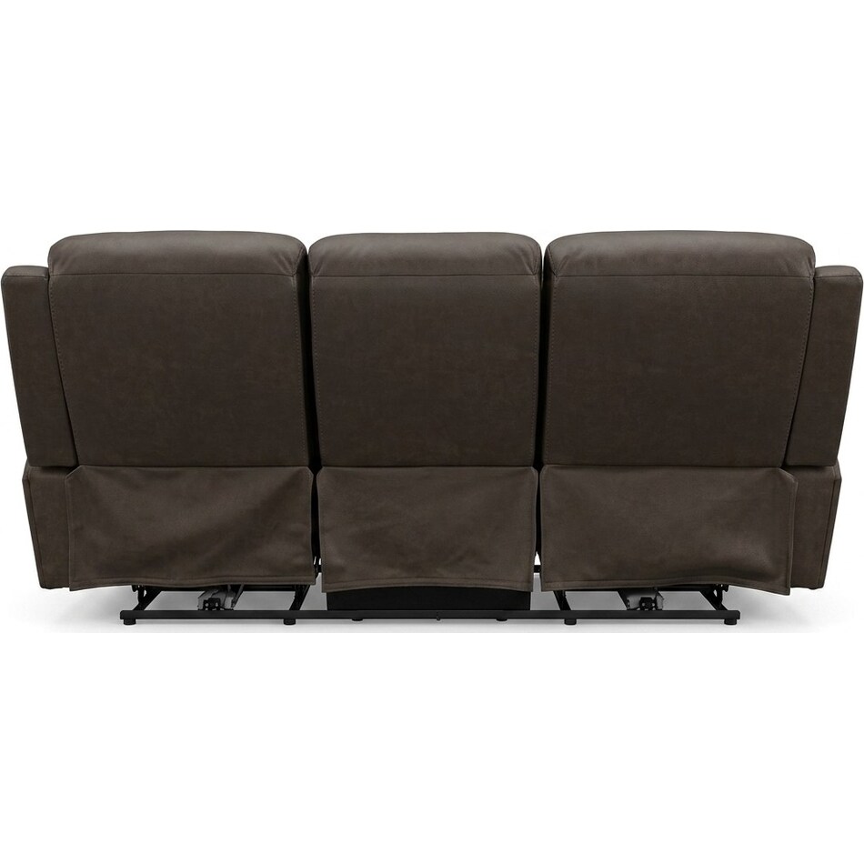 edson brown power reclining sofa   