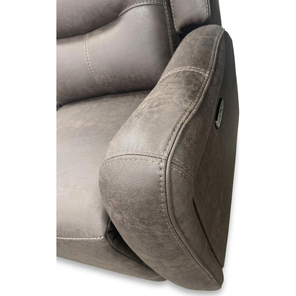 edson brown power reclining sofa   