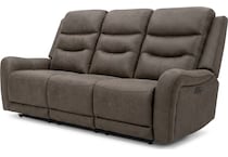 edson brown power reclining sofa   