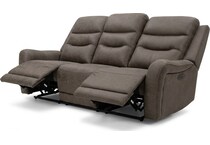 edson brown power reclining sofa   