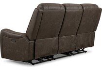 edson brown power reclining sofa   