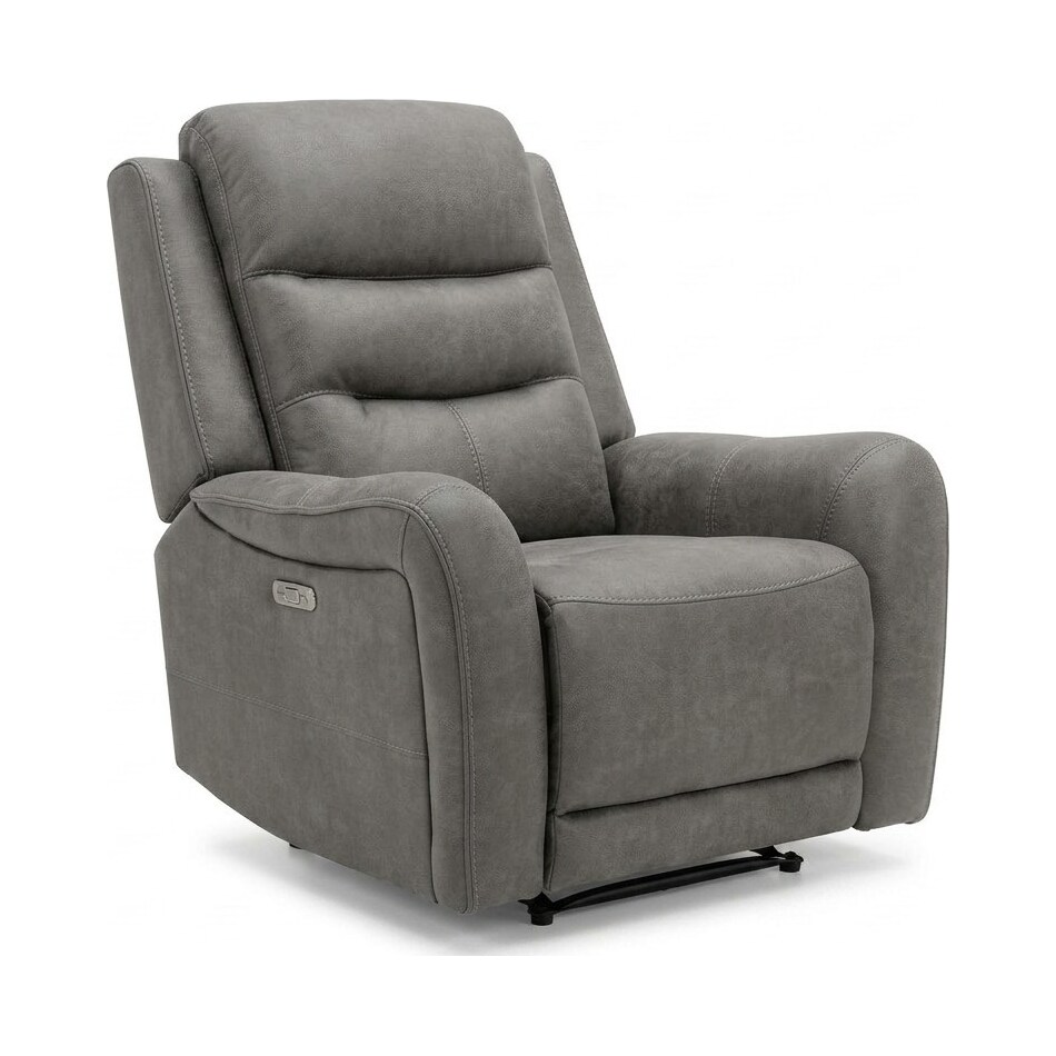 edson grey power recliner   