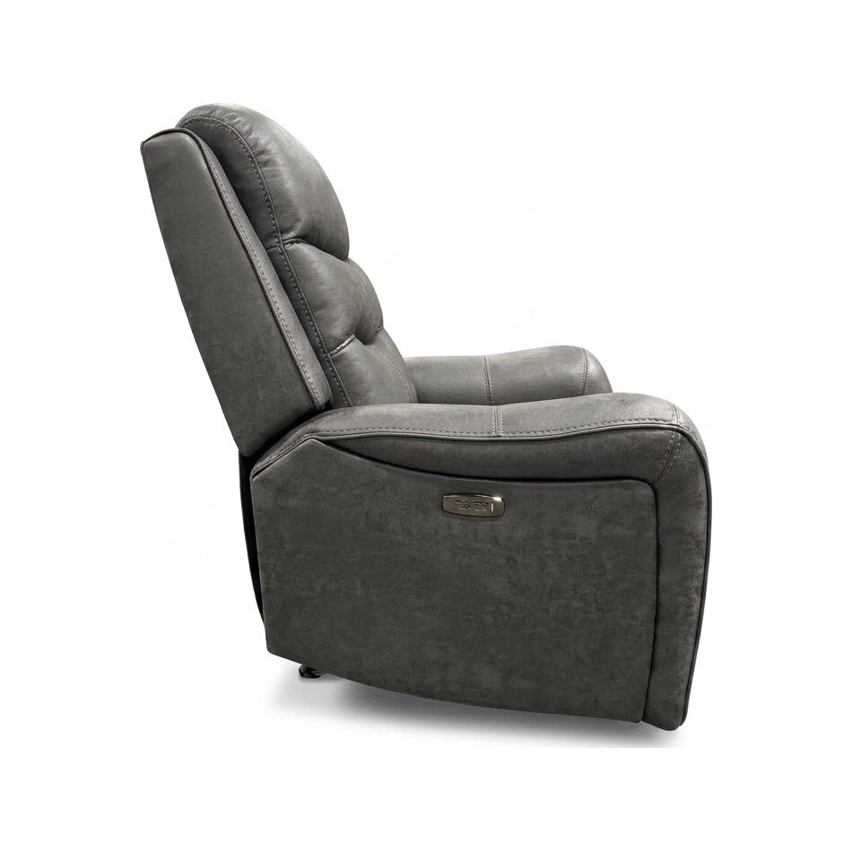 edson grey power recliner   