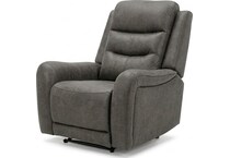 edson grey power recliner   