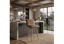 elam bistro brown barstool   