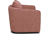 eleanor orange accent chair   