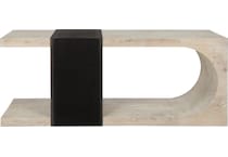 element aged cream console   