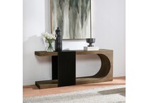 element brown sofa table   