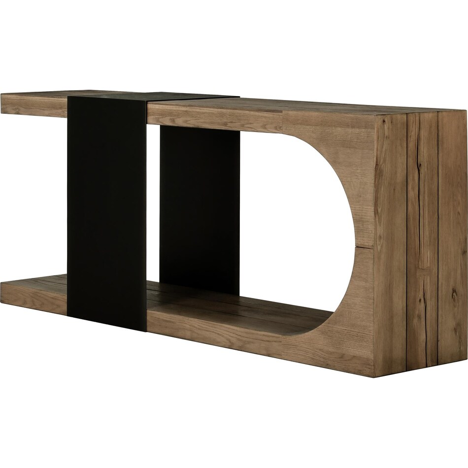 element brown sofa table   