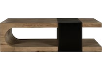 element cafe brown cocktail table   