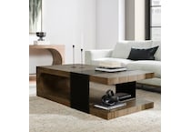 element cafe brown cocktail table   
