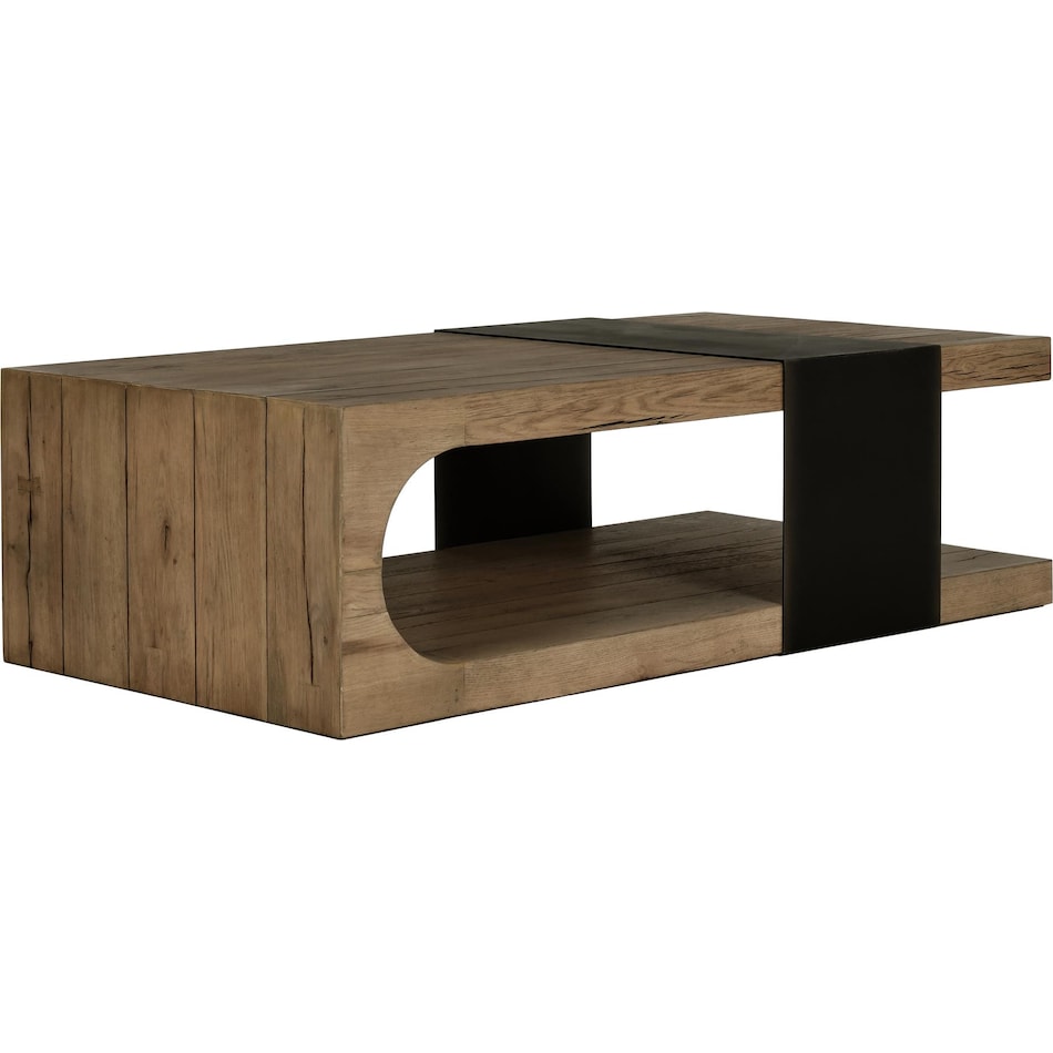 element cafe brown cocktail table   