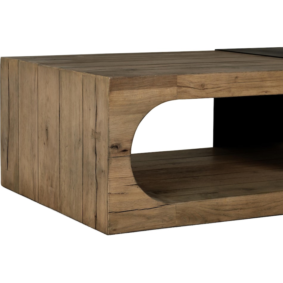 element cafe brown cocktail table   