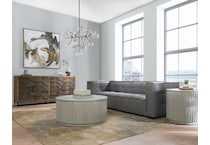 element gray sofa   
