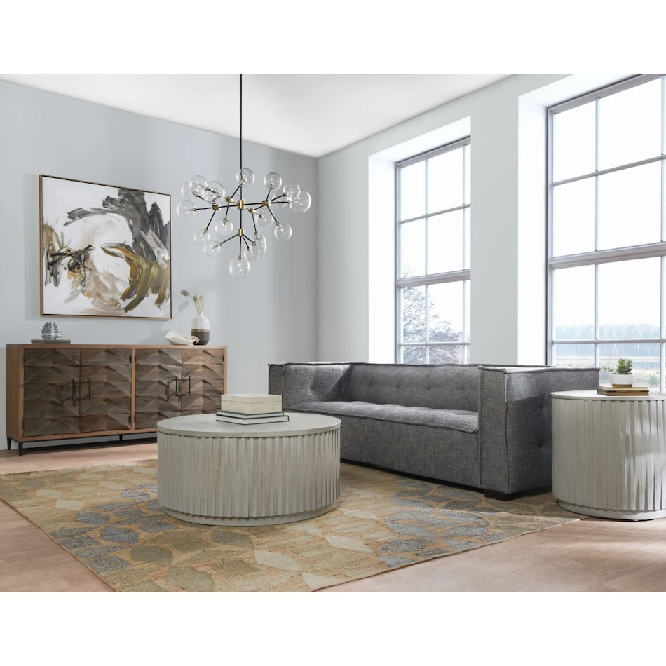 element gray sofa   
