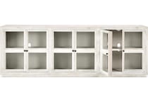 element white accent cabinet   