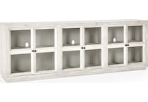 element white accent cabinet   