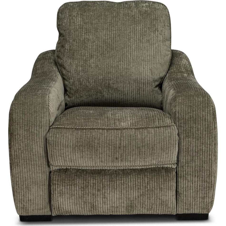elena olive power recliner   