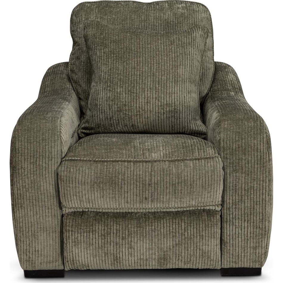 elena olive power recliner   