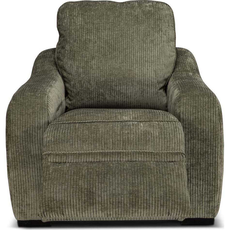 elena olive power recliner   