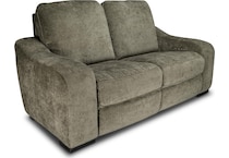 elena olive power reclining loveseat   