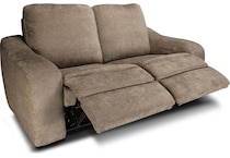 elena sable power reclining loveseat   