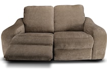 elena sable power reclining loveseat   