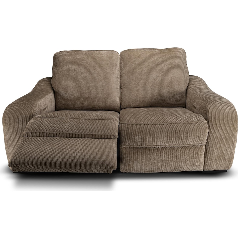 elena sable power reclining loveseat   