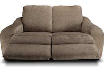 elena sable power reclining loveseat   