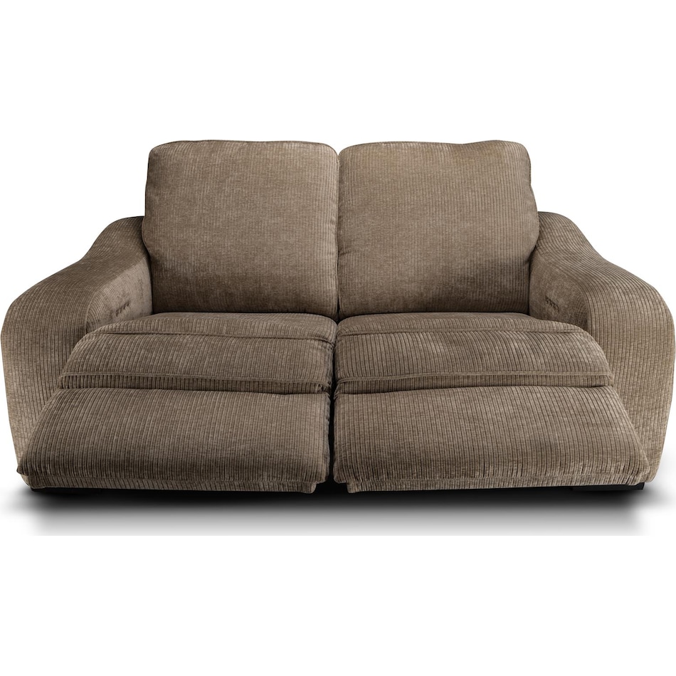 elena sable power reclining loveseat   
